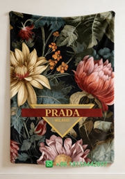 Prada Throw Blankets